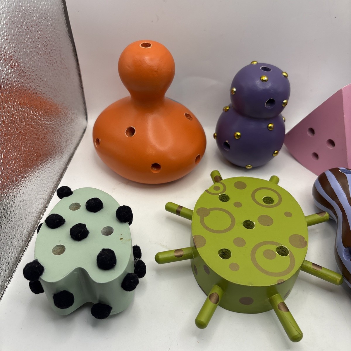Vintage ZoLO Creative Building Set Misc Lot Abstract Art Toy