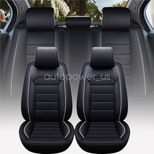 For Volkswagen Jetta 2008-2023 Car 5-seat Cover Cushion Pad Full Set Leather