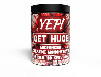 YEP Get Huge Micronized Creatine Monohydrate - Fast-Absorbing Ultra-Filtered ...