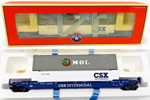 Coche pila Husky LIONEL 6-27557 MOL/CSX #620357 casi como nuevo con caja | Condition: Used