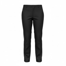 Banana Republic Ryan Curvy Fit Black Dress Pants Size 8 Capsule Workwear