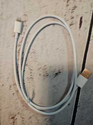Four Lightning to USB A Data Sync Cable Charger for Compatible iPods and iPhones