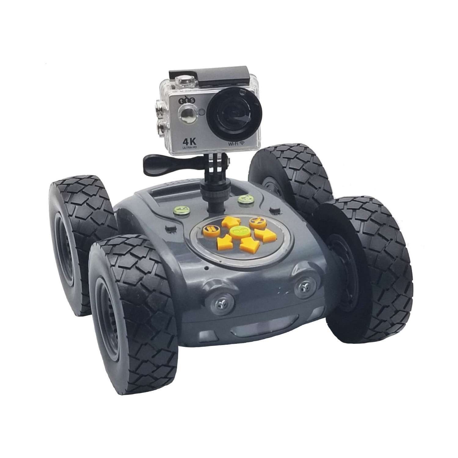 4K HD Action Camera with WiFi for Rugged Robot Pro-Bot InO-Bot Robots Camcorder