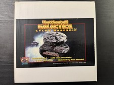Cylon Basestar Battlestar Galactica Hand Painted Cold Cast Statue Legends 1onNet