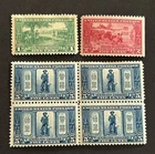 Mint Vintage US Stamps, #617-619 … M/OG/NH-H