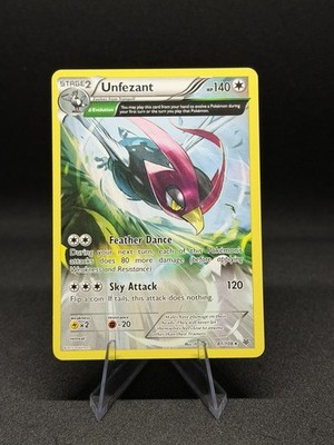 Unfezant 81/108 XY Roaring Skies Rare Pokémon TCG LP-NM