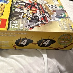 LEGO Gator Swamp World Racers 8899, 354 Pieces, Ages 7-14, Boxed Set