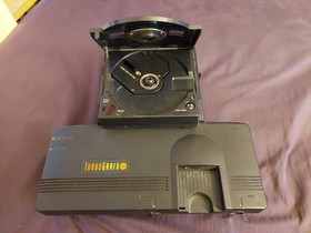 NEC TurboGrafx-16 Console w/ CD-ROM Unit & Interface, PSUs, 2 Games