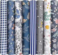 8Er Set Baumwollstoff Paket, 50 X 50Cm Stoffe Zum NäHen, Patchwork Stoffe, Patch