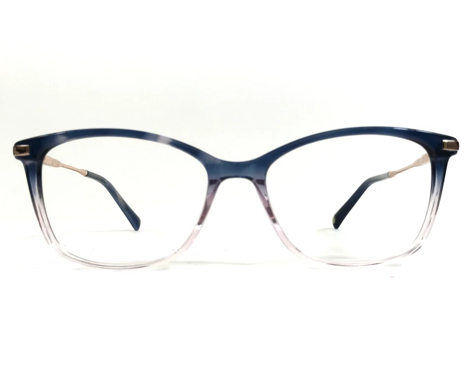 Armações de óculos Ted Baker TFW011 AZUL rosa olho de gato aro completo 51-15-125 - Imagem 2 de 4