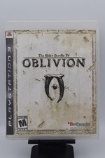 Elder Scrolls IV Oblivion - PS3 CIB Black-Label Data-Tested w/ Map of Cyrodiil