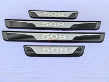 Für Peugeot 508 Zubehör Teile Auto Schutz Einstiegsleisten Zierleisten Pedal 22