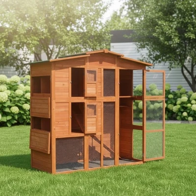 MELKO Kaninchenstall Hasenstall Hasen Aufzucht Stall Hühnerstall Freilaufgehege