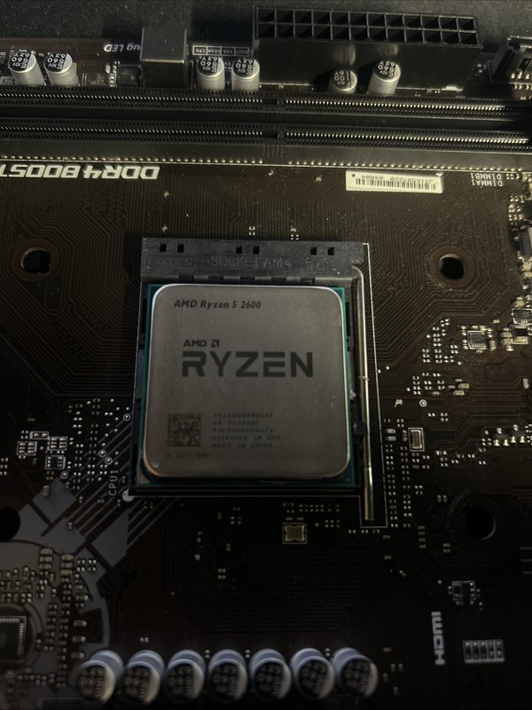 RYZEN 5 2600 CPU And Motherboard Bundle MSI A320M PRO-M2 V2