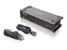 Iogear GCS1102 2-Port DVI KVM Switch with Cables - Free Shipping