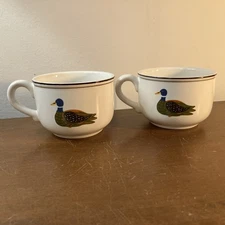 Villeroy & Boch Design Naif Cup Farm & Duck Set Of 2 Vitro