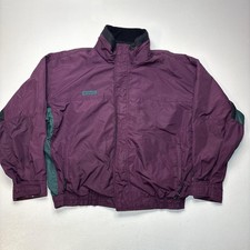 Vintage Columbia Jacket Coat Mens Large Purpl...