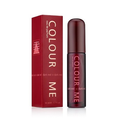 COLOUR ME Dark Red Perfume for Men and Women. 50ml Eau de Parfum Luxury