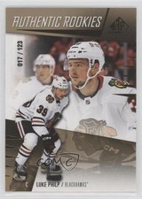 2023 Upper Deck SP Game Used Authentic Rookies Gold 17/123 Luke Philp #247 0tm