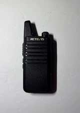 Retevis RT22 Two Way Radio UHF 16 CH VOX Walkie Talkie UNTESTED