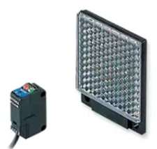 Keyence PZ2-61P Photoelectric Sensor, Square Retro-Reflective Cable Type, PNP