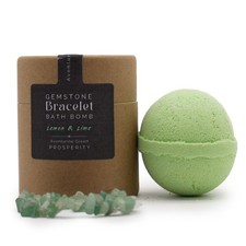 Image of Green Aventurine Gem Bracelet Bath Bomb