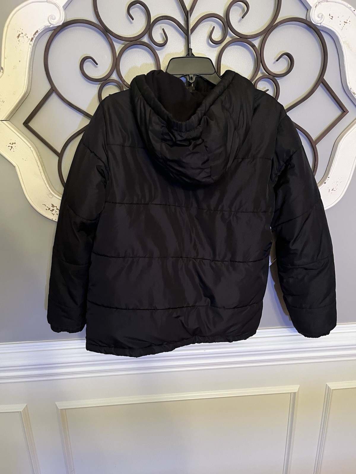 Swiss Tech Puffer Jacket Winter Insulated Coat Black Womens Sz Xl image 6