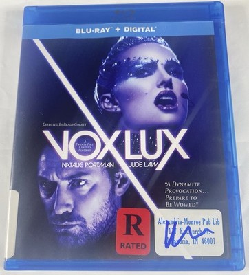 Vox Lux (Blu-ray, 2018) Blu-ray Only Ex Library Disc