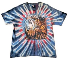 VTG 2001 Ozzfest Tie Dye Shirt Anvil Made In USA SZ XL π₯ Manson - Linkin Park