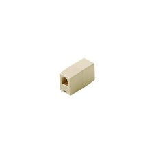 Steren 300034 Ivory 6 Position Female Coupler