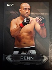 TOPPS UFC 2014 KNOCKOUT BJ PENN MMA CARD #92 NUMBERED 088/219