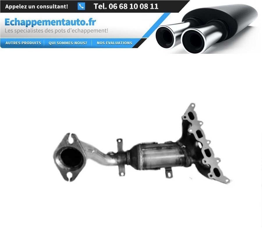Catalyseur Fiat Bravo I 1.2 en acier inoxydable durable référence 46744987