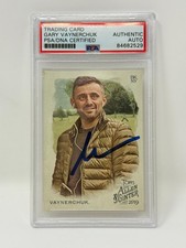 Gary Vee Vaynerchuk PSA/DNA Auto 2019 Topps Allen & Ginter Authentic