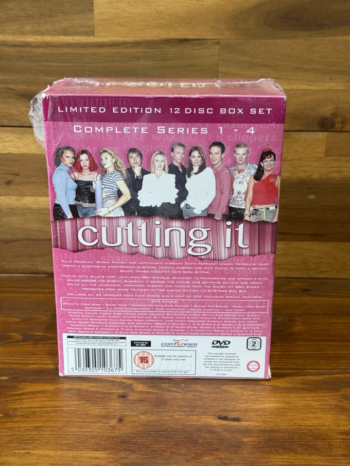 Cutting It Complete Series 1-4 DVD Boxset Limited Edition BBC 12 Disc Set New - Image 4 of 4