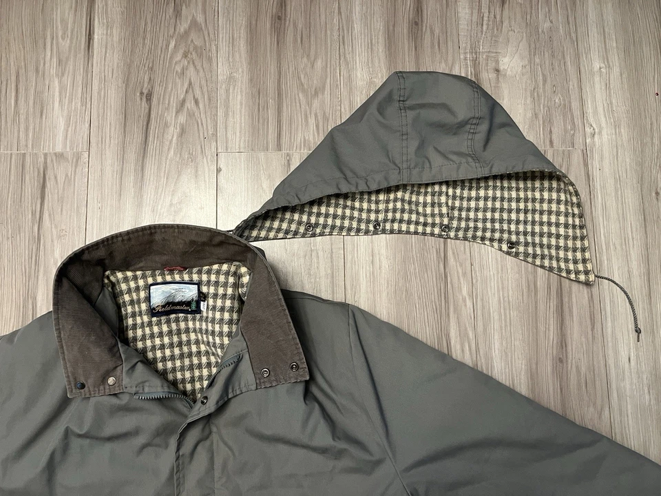 Винтажное мужское пальто Fieldmaster Chore Coat Thinsulate 3XLT - Изображение 3 из 4