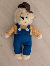 Berenstain Bears Papa Bear Plush Stuffed Animal 2022 Greenbrier Blue Overalls VG