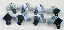 8 Pack Penn Elcom C1824N High Quality Metal Steel Cabinet Corner Nickel 3 Leg