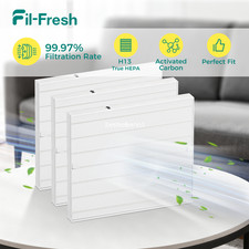 3-Pack HEPA Filter for Coway AP-1512HH, AP-1518R, Airmega 200M, Replace 3304899 