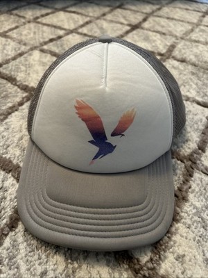 American Eagle Trucker Snap-Back Eagle Design Hat Cap