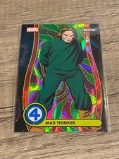 2026 Topps Finest Fantastic Four Mad Thinker Green Blacklight  /99