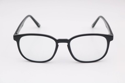 Muse Campbell Black Square Eyeglasses Frames 35-002343 53-18-145