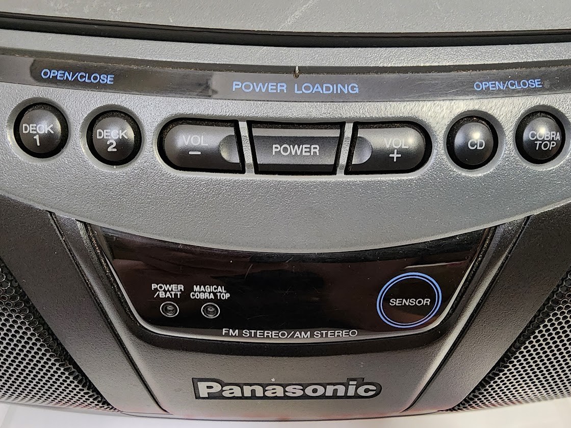 Panasonic RX-DT75 Radio Cassette Portable Player Recorder Cobra