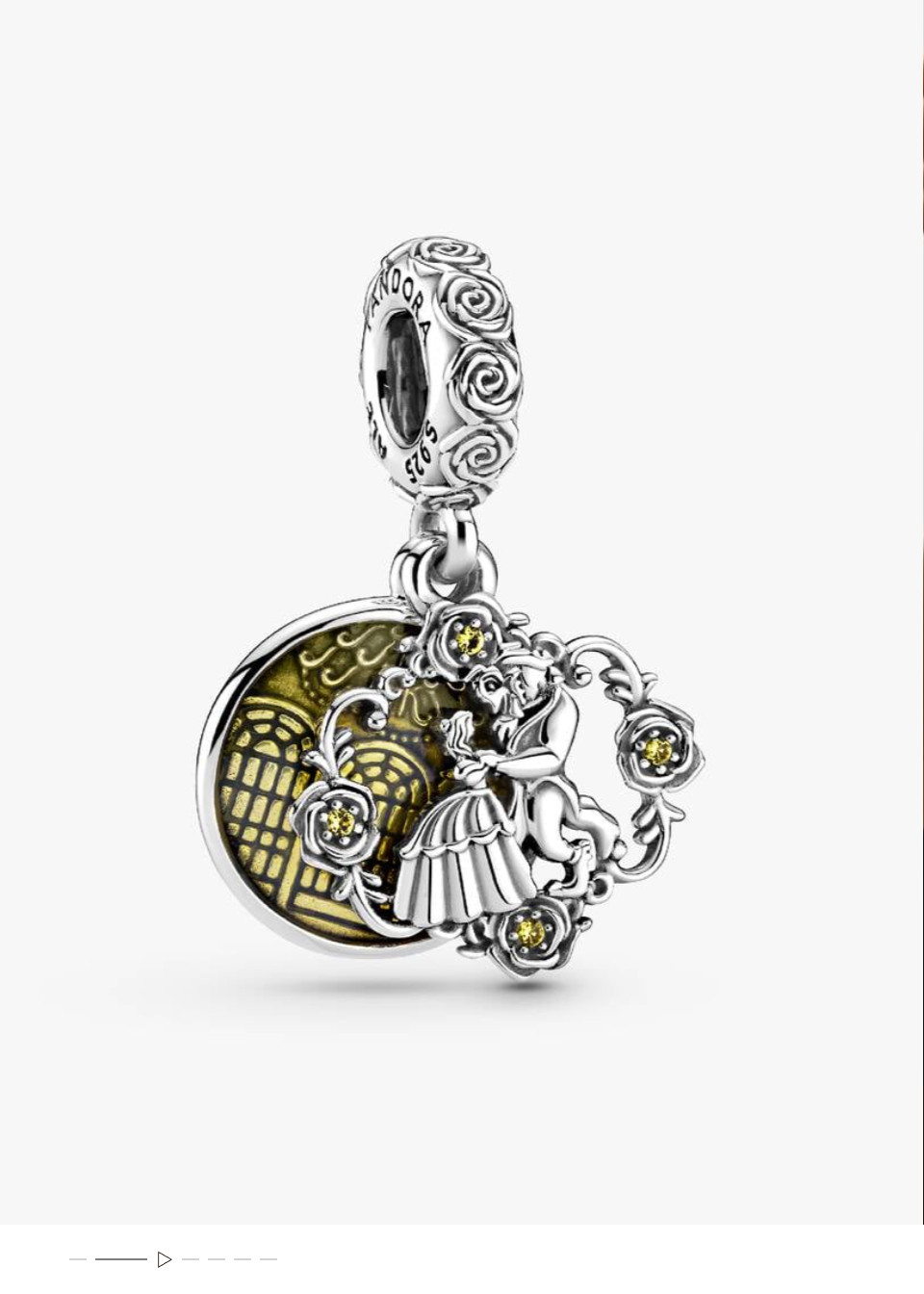 Pandora Disney beauty and the beast charm - image 1