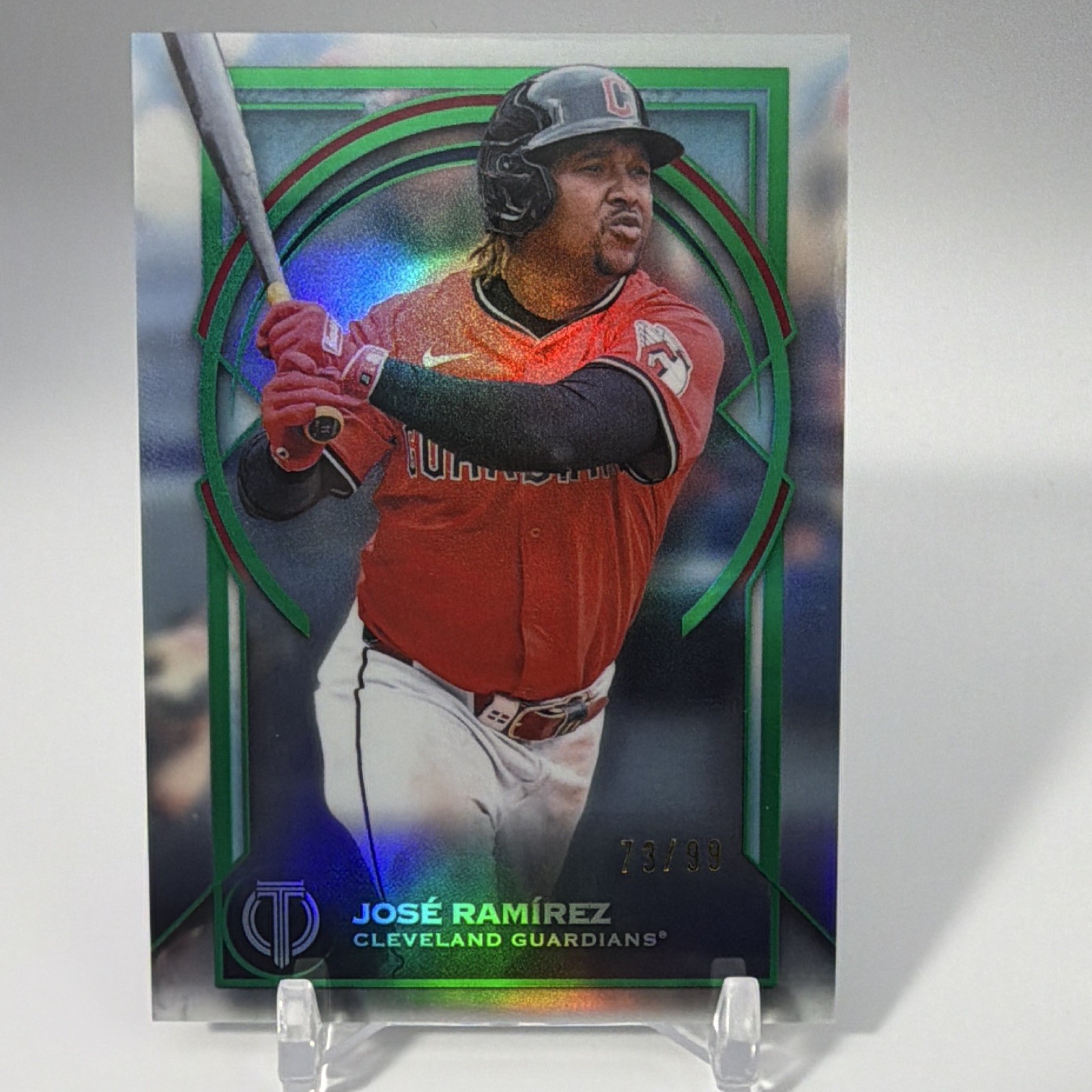 2026 Topps Tribute - Jose Ramirez - Green 73/99 - #10