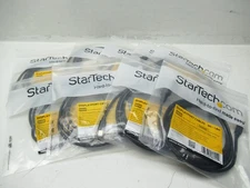 Lot of 9 StarTech MDP2DPMM6 DisplayPort to DisplayPort 1.2 Adapter Cable - Black