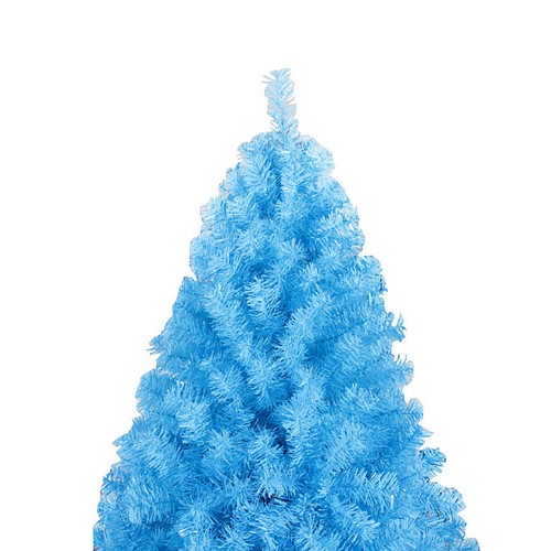 SALE 2.1M 7FT Sky Blue Christmas Tree Metal Stand Bushy 1076 Tips Jupiter SKY - Picture 2 of 5