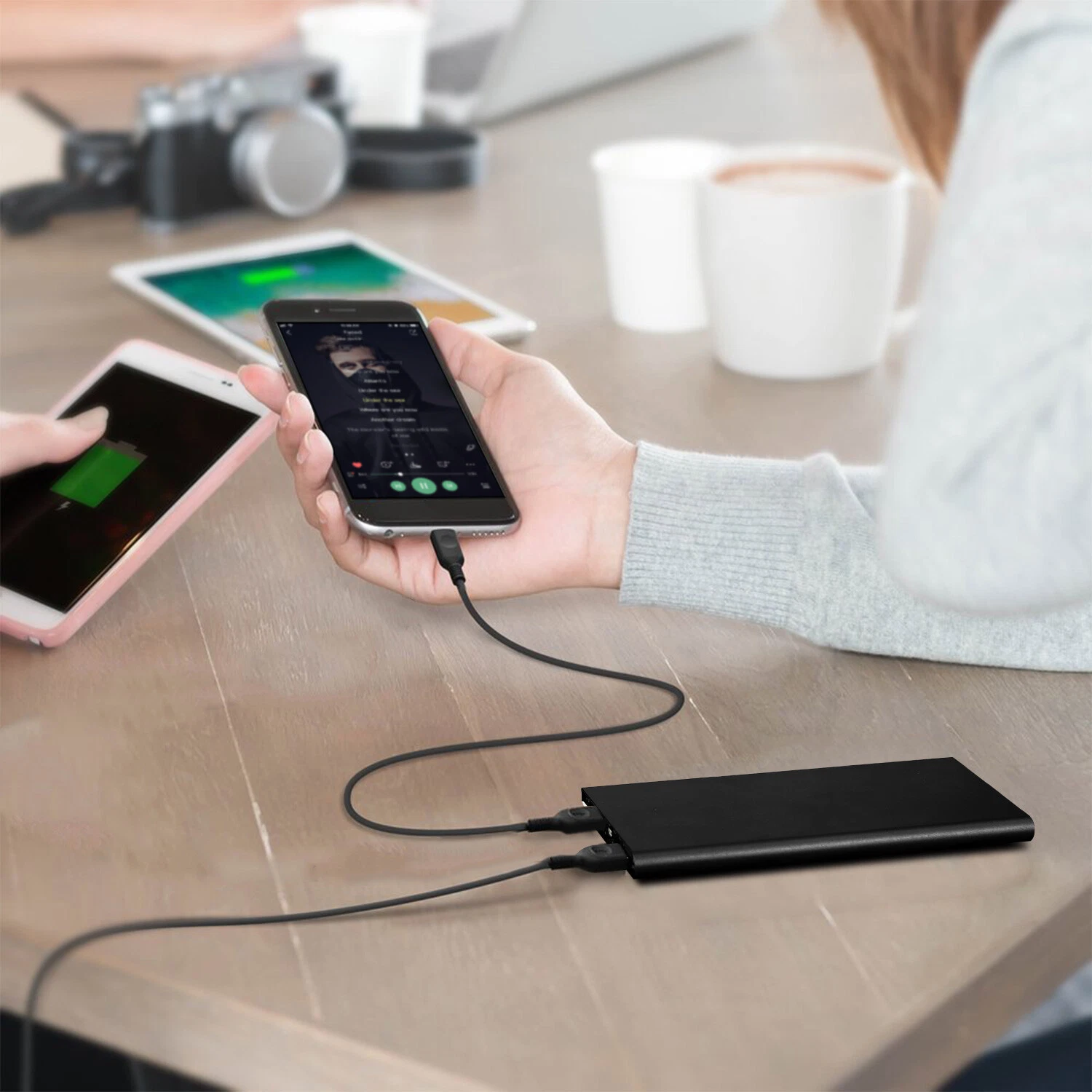 20000mAh Battery Pack for Heated Vest Jacket Pants Scarf USB Power Bank 5V/2.1A image 9