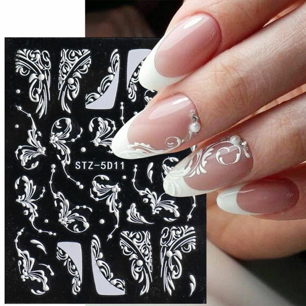 Bridal nail stickers sale