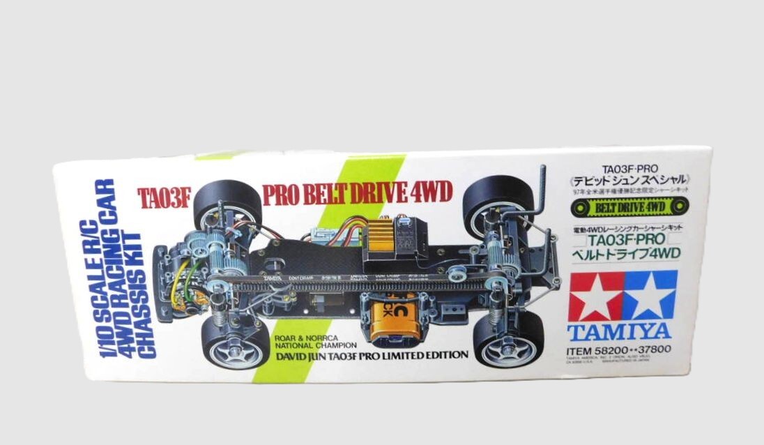 タミヤ TA03F Rare Vintage Tamiya 1997 DAVID JUN TA03F-PRO Limited Edition