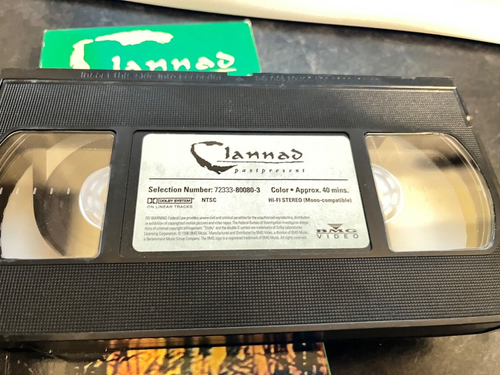 Clannad PastPresent (VHS, 1990) Irish Music - Imagen 3 de 4